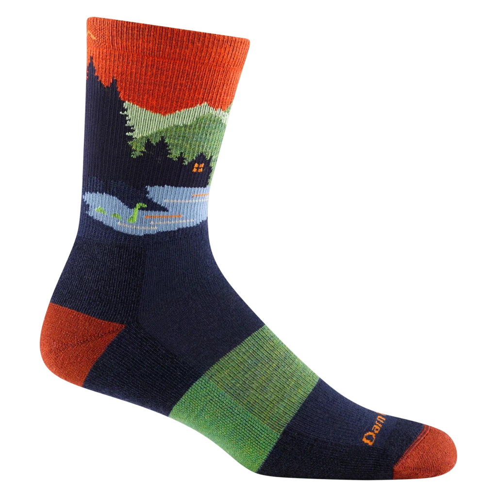 Darn Tough 5014 Men's Close Encounters Micro Crew Midweight Hiking Socks - Hill and Dale Outdoors