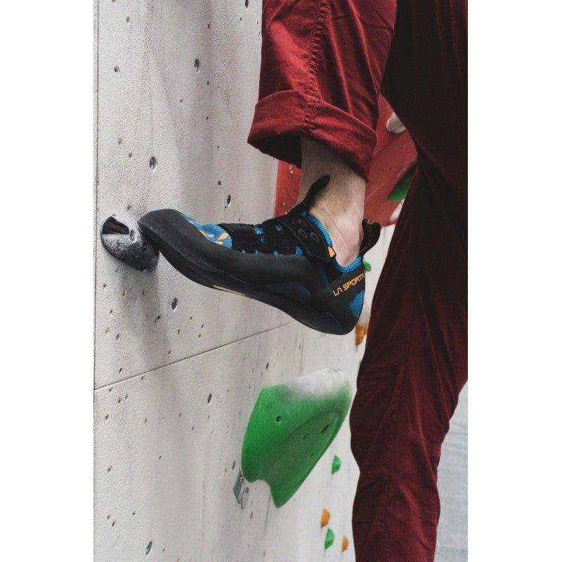 La Sportiva Tarantula Space Men's Climbing Shoes - Blue/Maple - Hill and Dale Outdoors