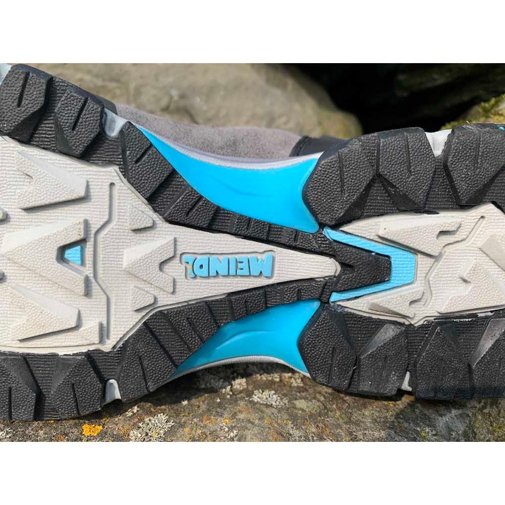 Meindl Ontario Lady GTX Walking Shoes - Grey/Sky Blue - Hill and Dale Outdoors