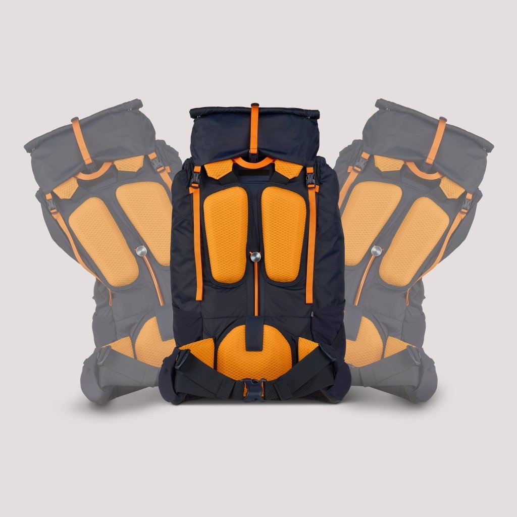 Sierra Designs 40 - 50L Nexus Lite Rucksack - Navy Blazer - M/L - Hill and Dale Outdoors