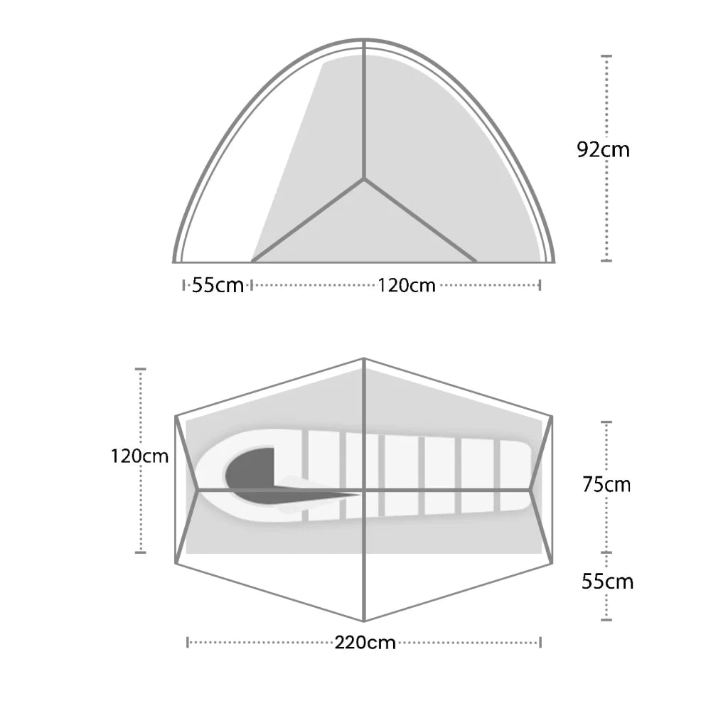 Terra Nova Southern Cross 1 (2026) Tent - Hill and Dale Outdoors