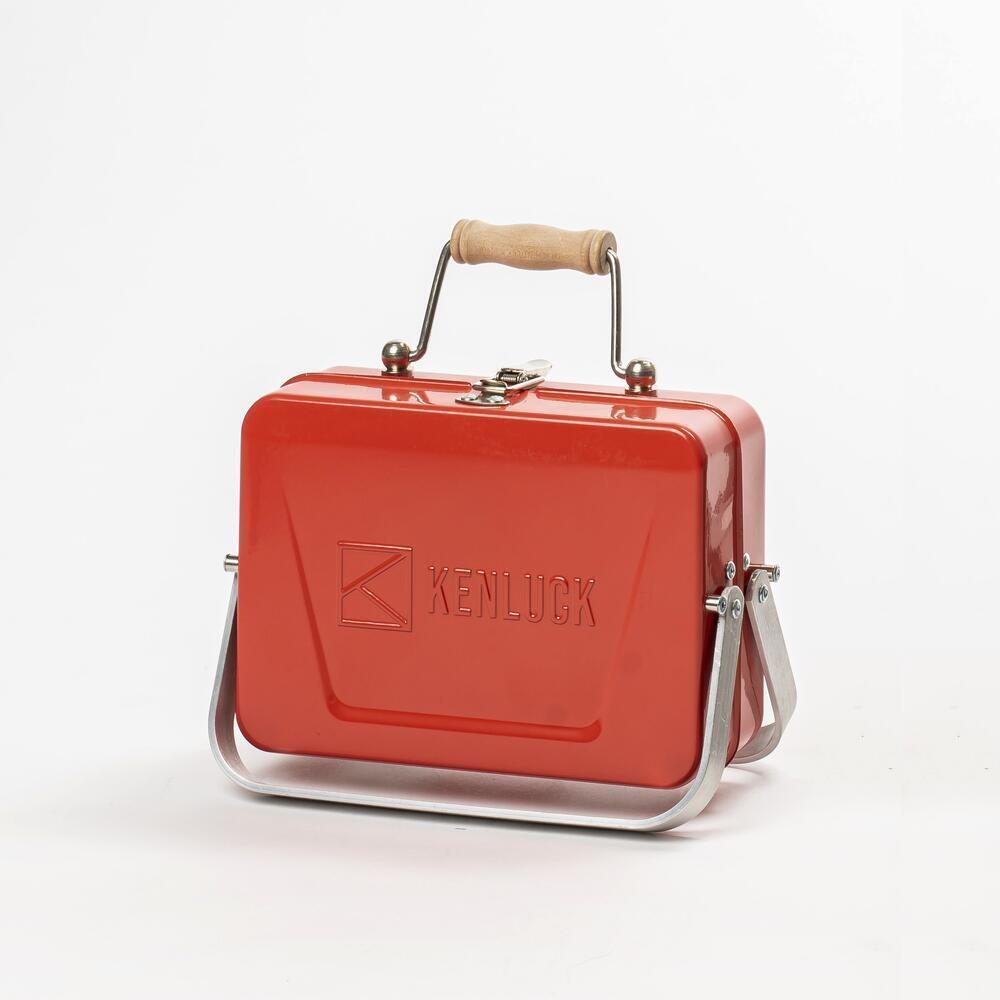Kenluck Mini Grill / BBQ - Lucky Gloss Red - Hill and Dale Outdoors