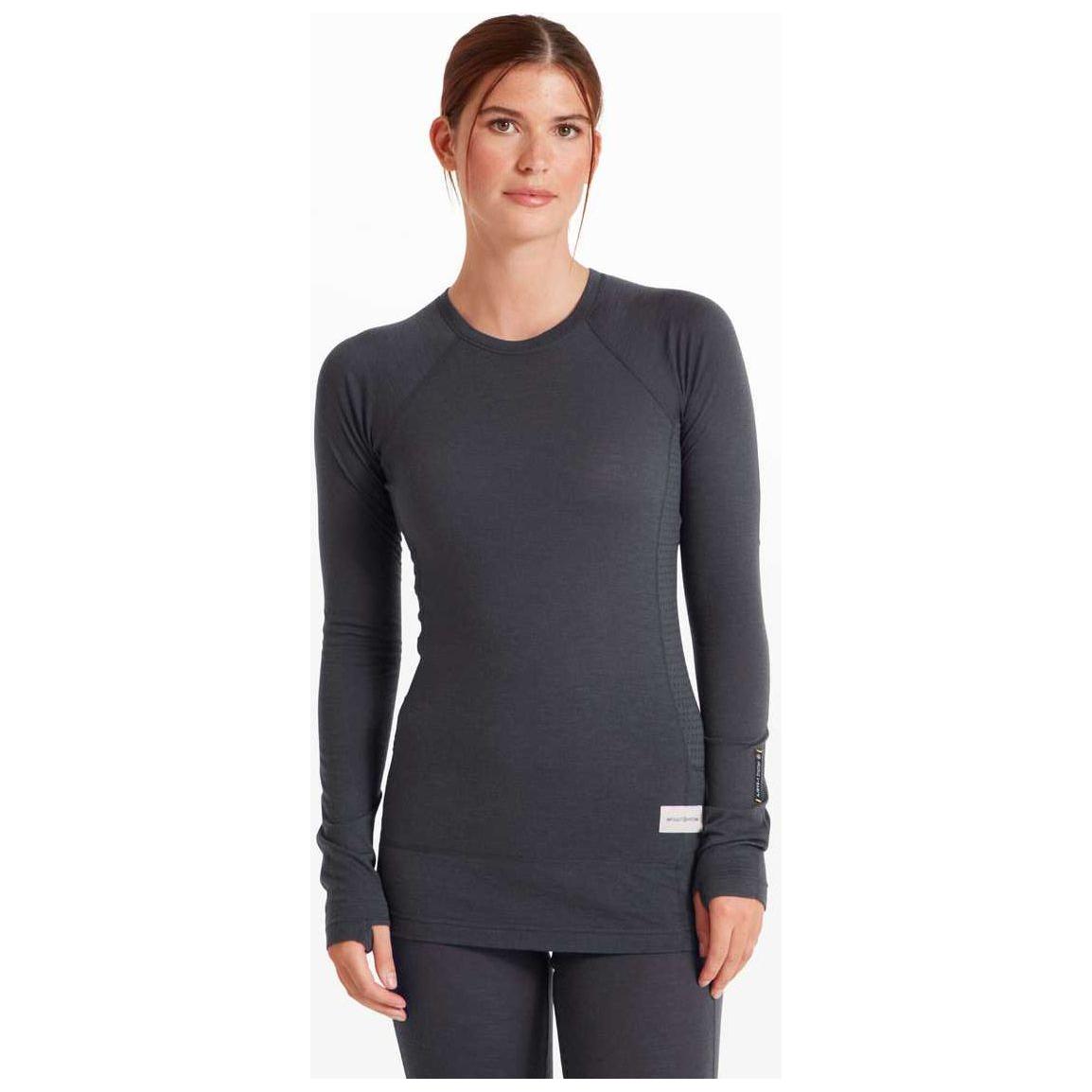 Artilect Boulder 125 Long Sleeve Crew Merino Women&#39;s Baselayer - Dusk Blue