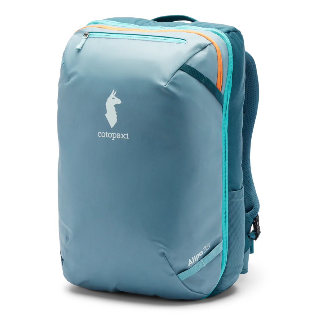 Cotopaxi Allpa 35L Travel Pack - Blue Spruce/Abyss - Hill and Dale Outdoors