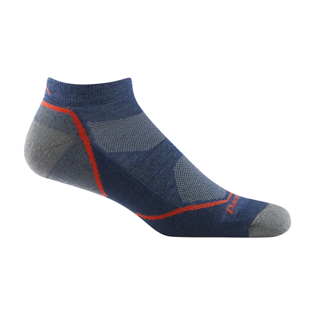 Darn Tough 1990 Men's Light Hiker No Show Lightweight Hiking Socks - Hill and Dale Outdoors