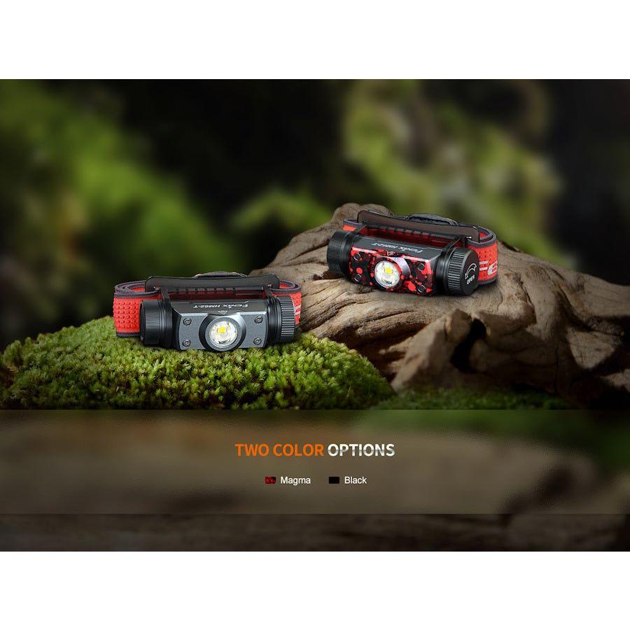 Fenix HM62 - T Light Weight Trail Running USB Rechargeable Headtorch - Black - Hill and Dale Outdoors