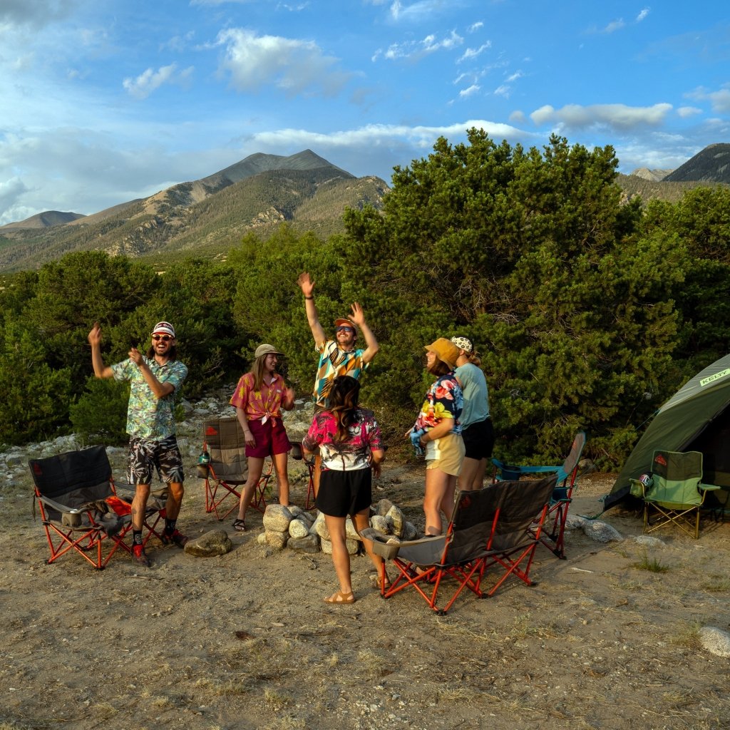 Kelty Low Loveseat - Bungee Cord/Beluga - Hill and Dale Outdoors