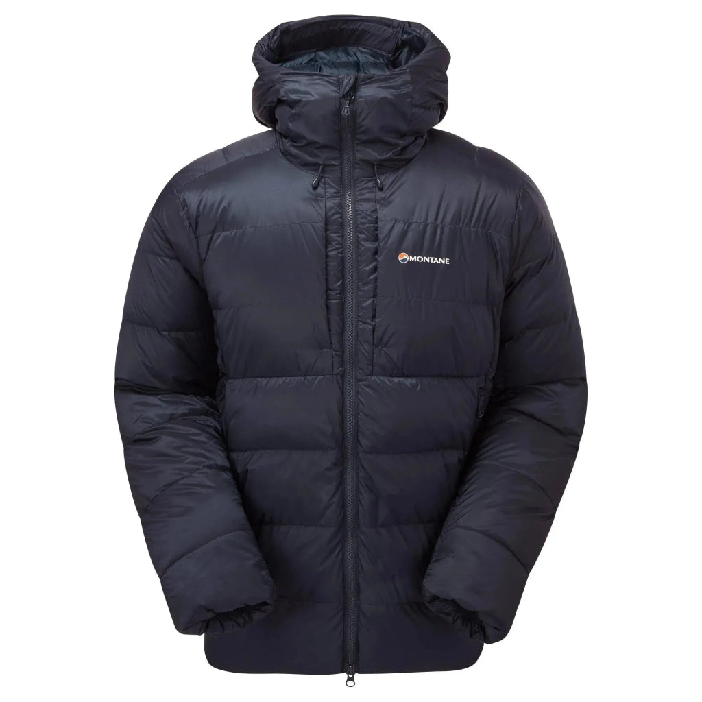 Montane Men&#39;s Anti - Freeze XPD Hooded Down Insulated Jacket - Eclipse Blue - Hill and Dale Outdoors