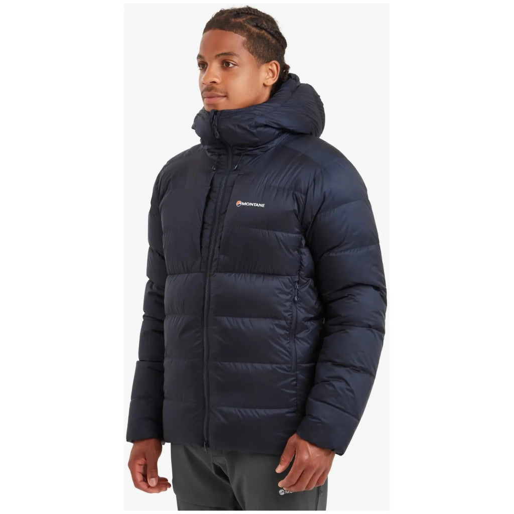 Montane Men&#39;s Anti - Freeze XPD Hooded Down Insulated Jacket - Eclipse Blue - Hill and Dale Outdoors