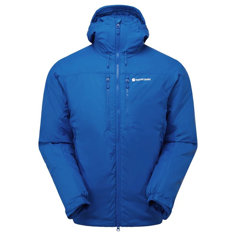 Montane Men&#39;s Respond XT Hooded Synthetic Insulated Jacket - Neptune Blue - Hill and Dale Outdoors