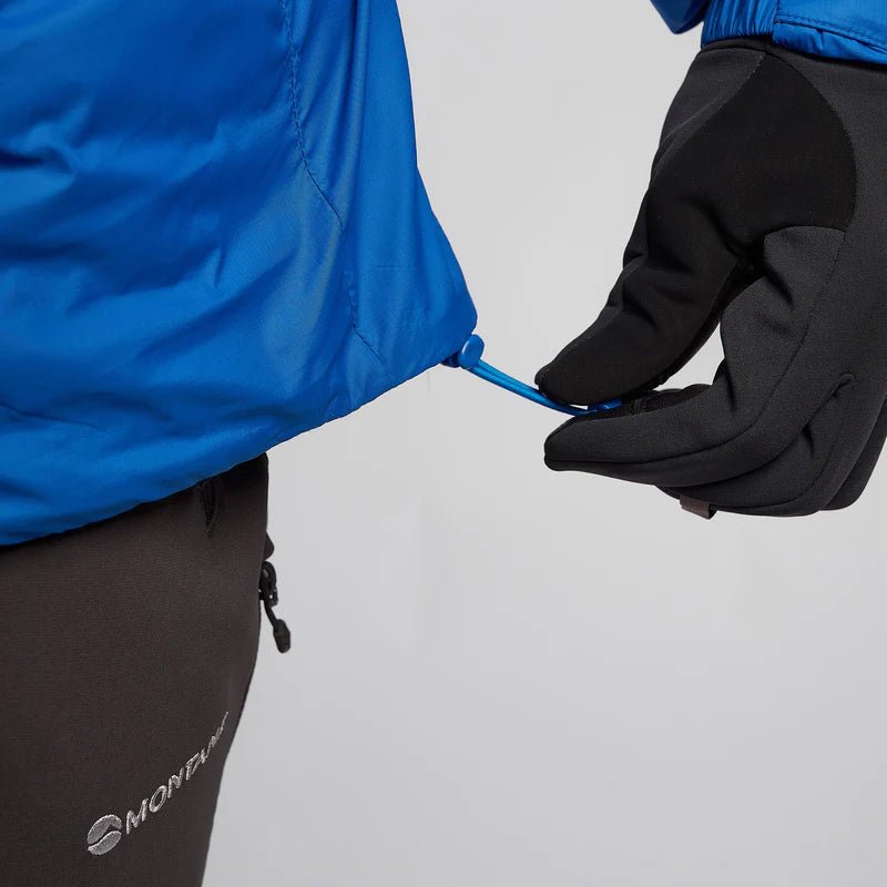 Montane Men&#39;s Respond XT Hooded Synthetic Insulated Jacket - Neptune Blue - Hill and Dale Outdoors
