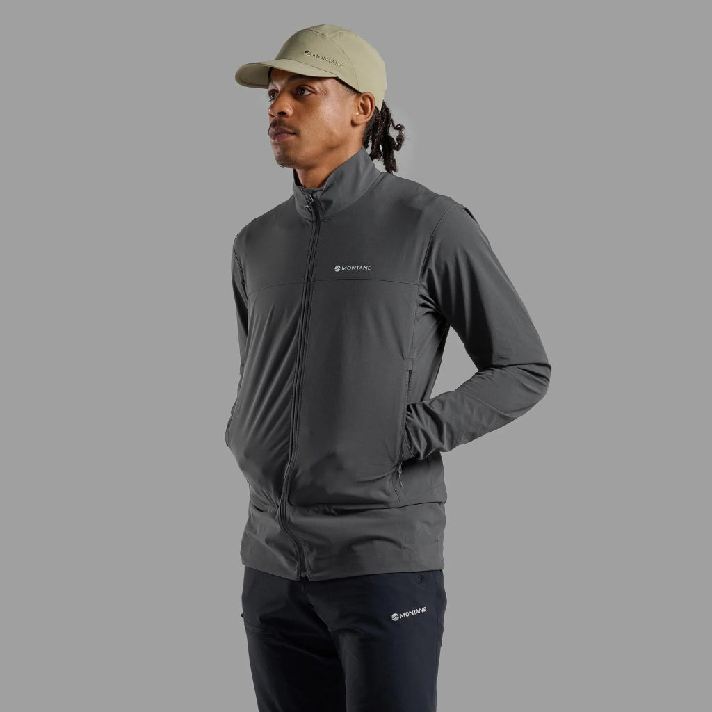 Montane Men&#39;s Tenacity Nano Jacket - Midnight Grey - Hill and Dale Outdoors