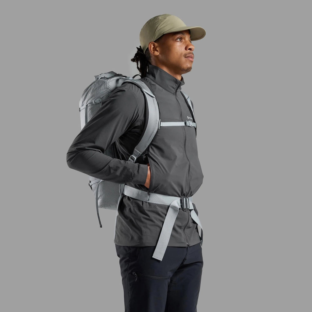 Montane Men&#39;s Tenacity Nano Jacket - Midnight Grey - Hill and Dale Outdoors