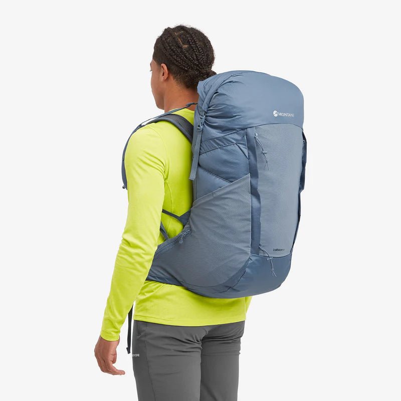Montane Trailblazer 44L Rucksack - Stone Blue - Hill and Dale Outdoors