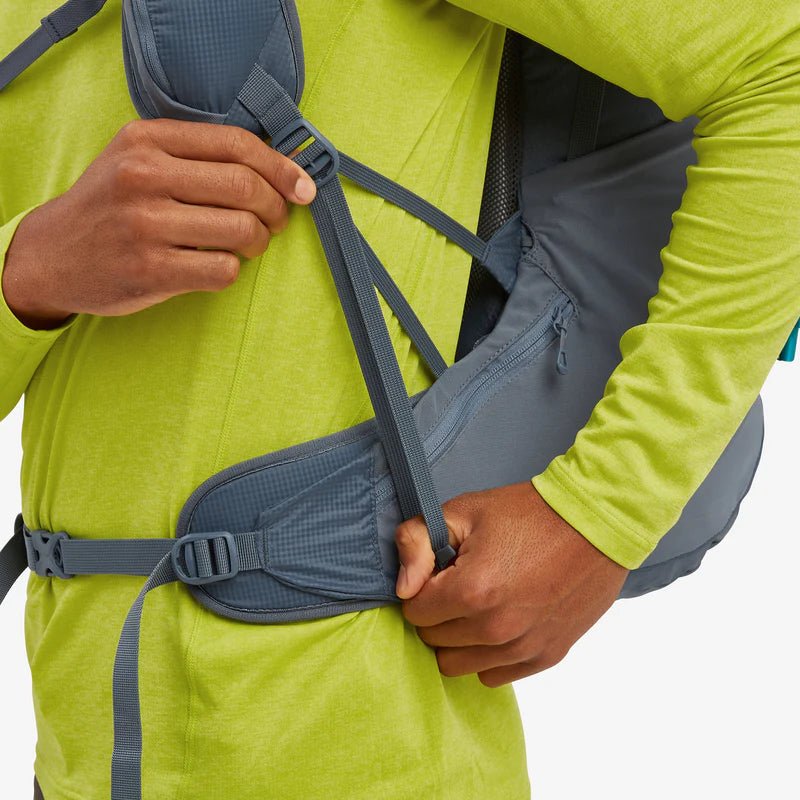 Montane Trailblazer 44L Rucksack - Stone Blue - Hill and Dale Outdoors