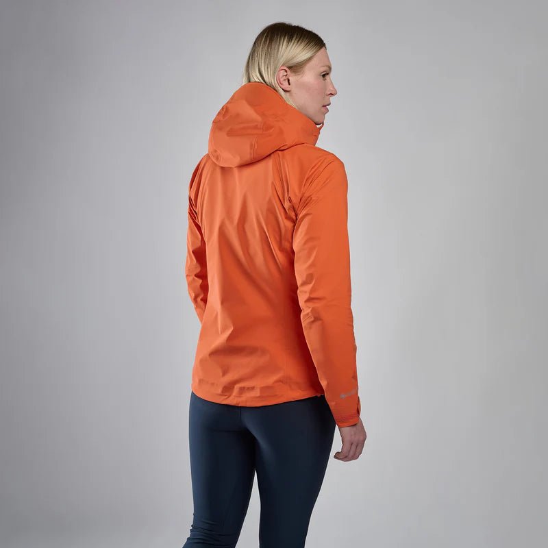 Montane Women's Phase Lite GTX Waterproof Jacket - Tigerlily - Hill and Dale Outdoors
