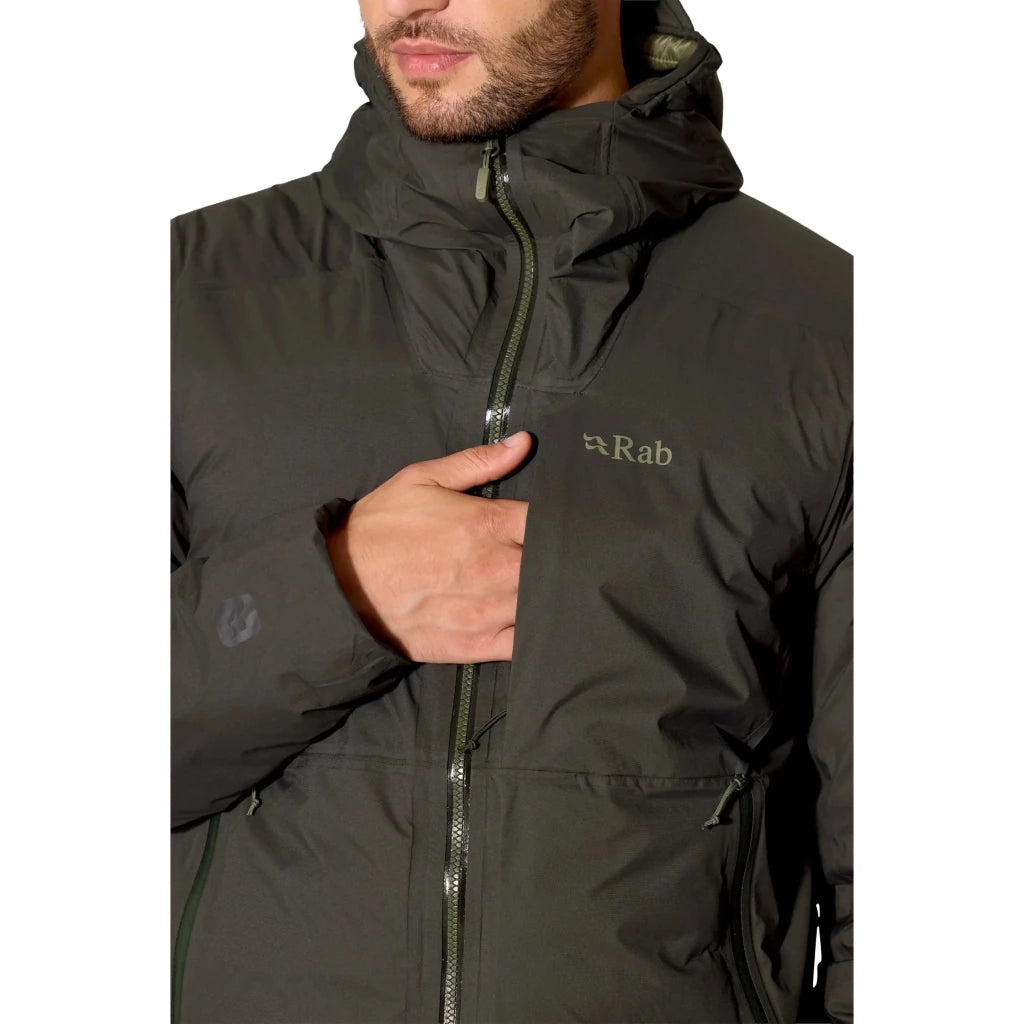 Rab Men's Microlight Shield Waterproof Insulated Down Jacket - Hill and Dale Outdoors