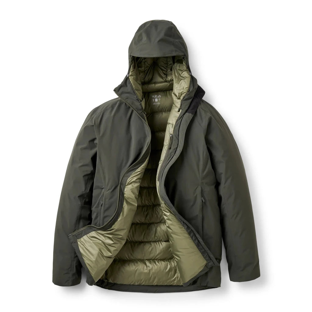 Rab Men's Valiance Waterproof Down Insulared Jacket - Hill and Dale Outdoors