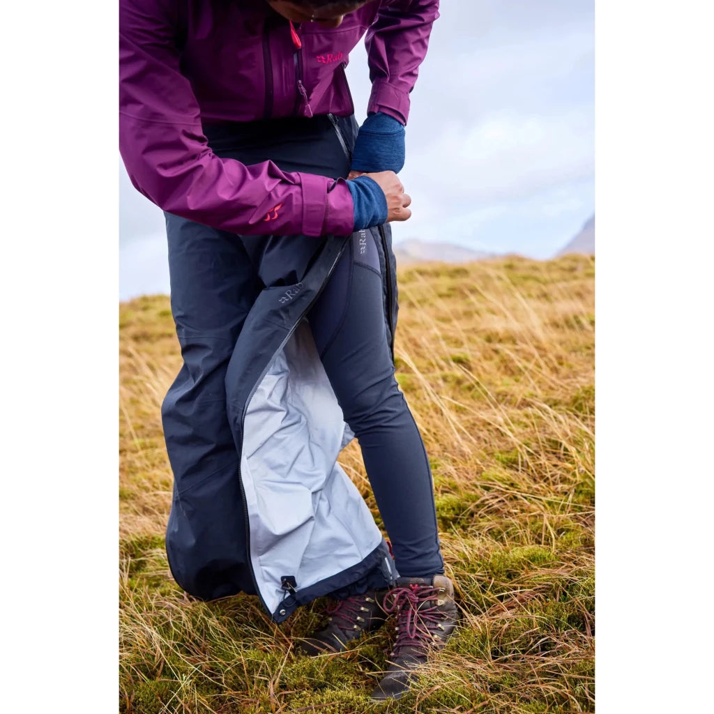 Rab Women's Downpour Mountain Pants Waterproof Pants - Hill and Dale Outdoors