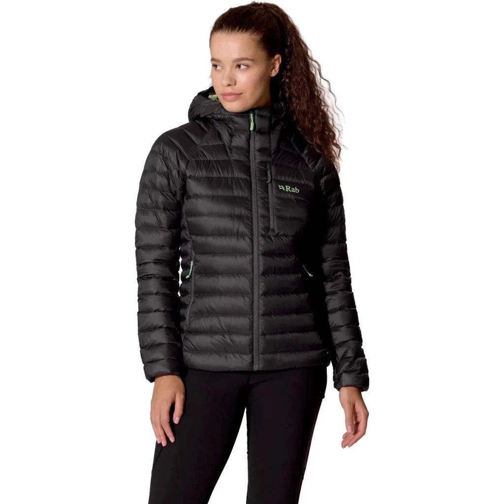 Rab Women's Microlight Alpine Down Hooded Jacket - AW26 - Hill and Dale Outdoors