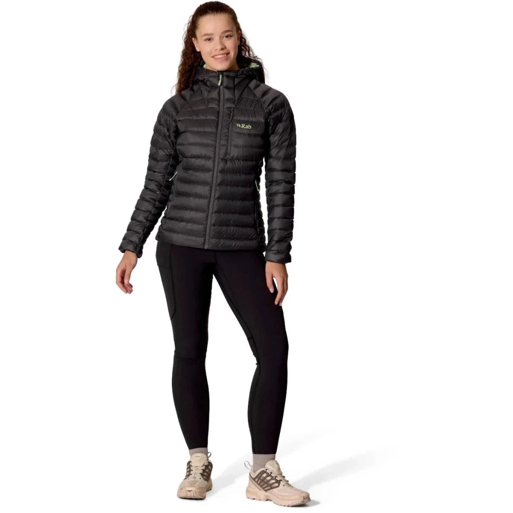 Rab Women's Microlight Alpine Down Hooded Jacket - AW26 - Hill and Dale Outdoors