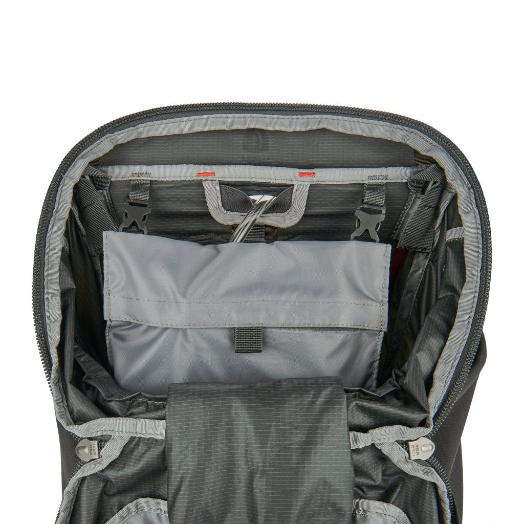 Sierra Designs Flex Capacitor 40L - 60L Blackpack With Waist Belt - Peat - Hill and Dale Outdoors
