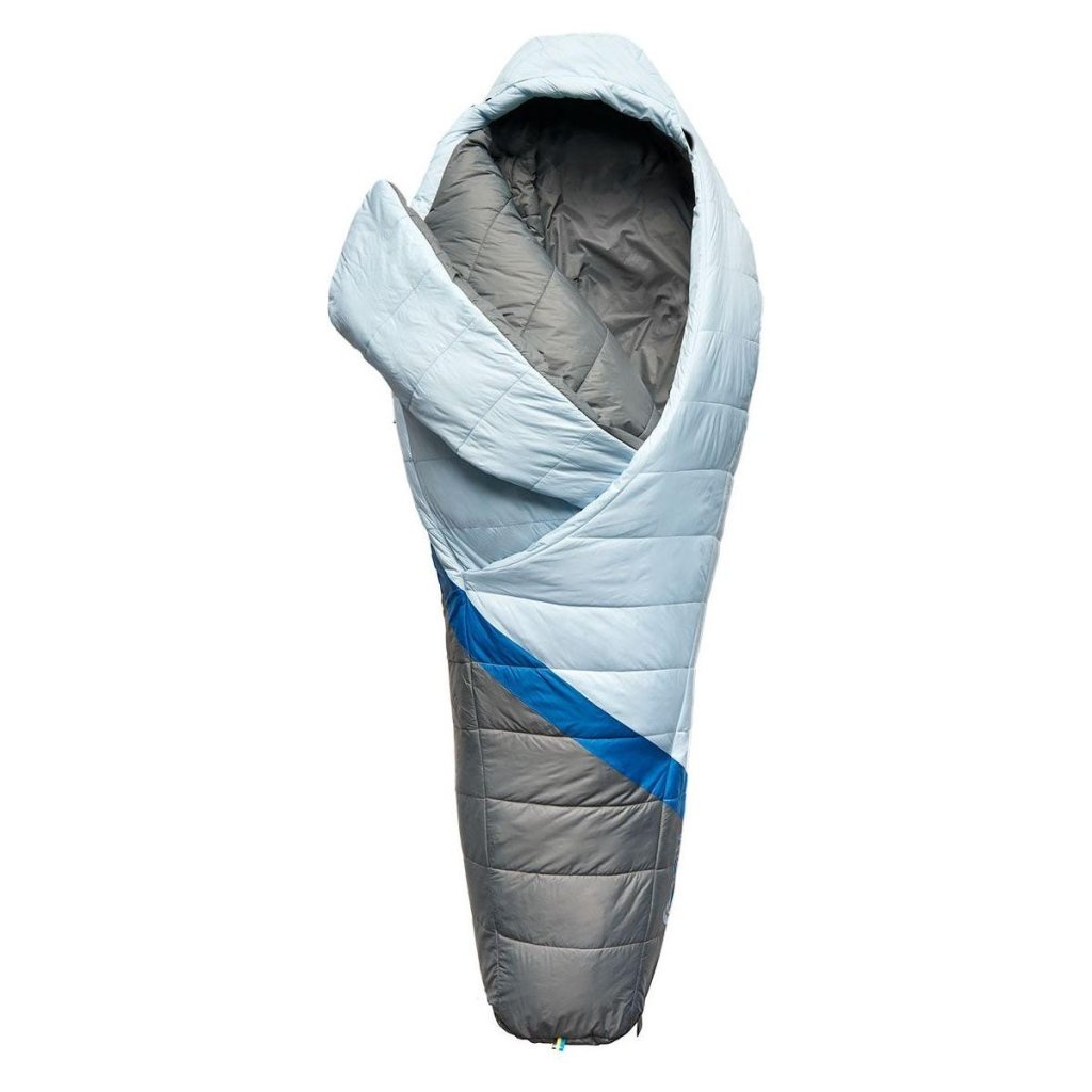 Sierra Designs Women's Night Cap 20° Degree Synthetic Sleeping Bag - Ice Blue - Hill and Dale Outdoors