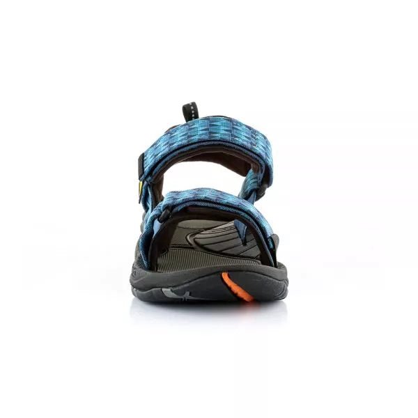 Source Gobi Men&#39;s Walking Sandals - Triangles Blue - Hill and Dale Outdoors
