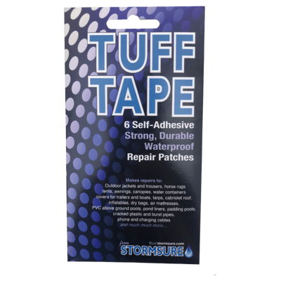 Stormsure 'TUFF Tape' Assorted Self Adhesive Patch Set - Small (6 patches) - Hill and Dale Outdoors