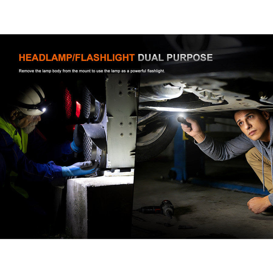 Fenix HM61R V3.0 1600 Lumens Magnetic Rechargeable Headtorch/Handtorch