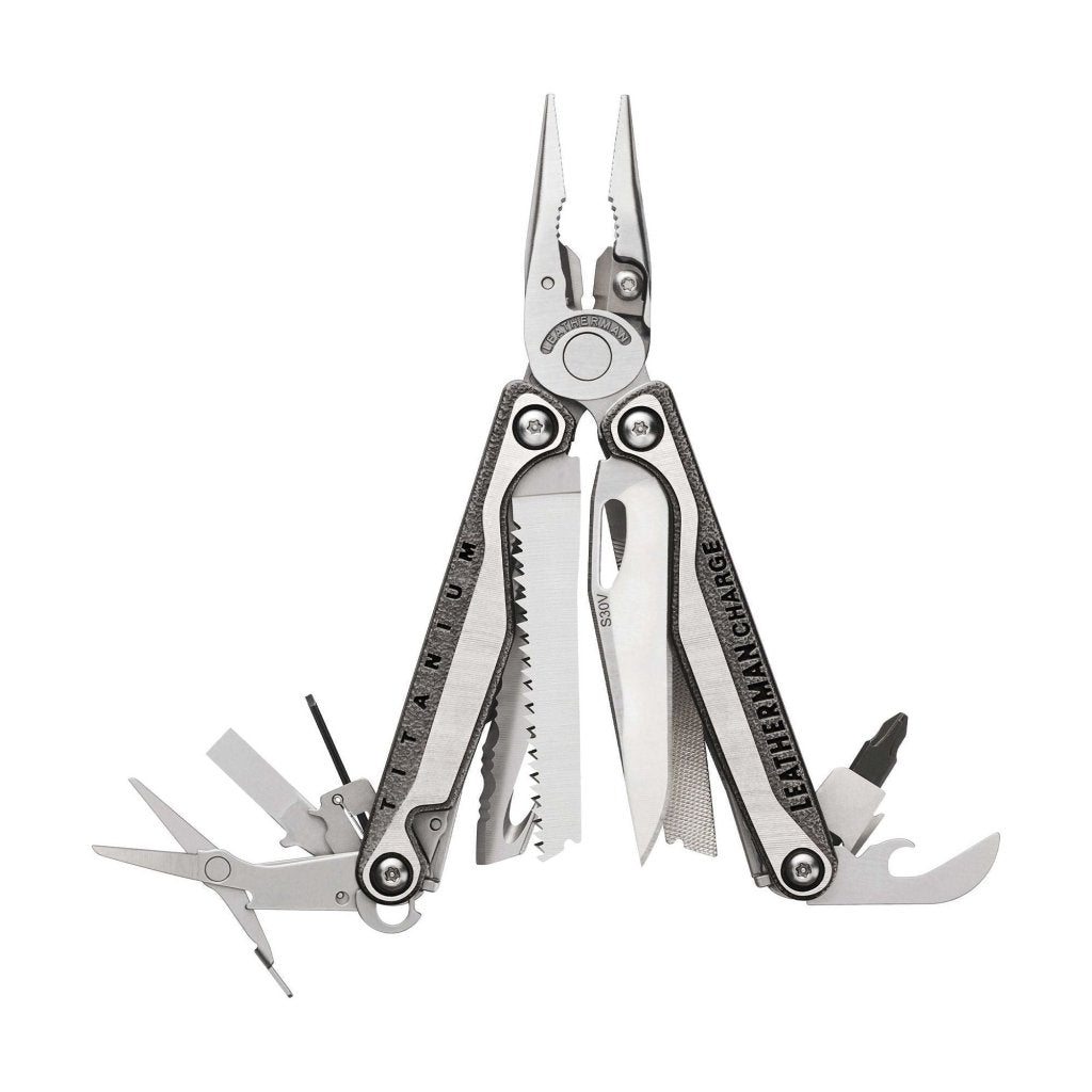 Leatherman Charge Plus TTi Multi - Tool with Nylon Sheath - Stainless Steel - Hill and Dale Outdoors