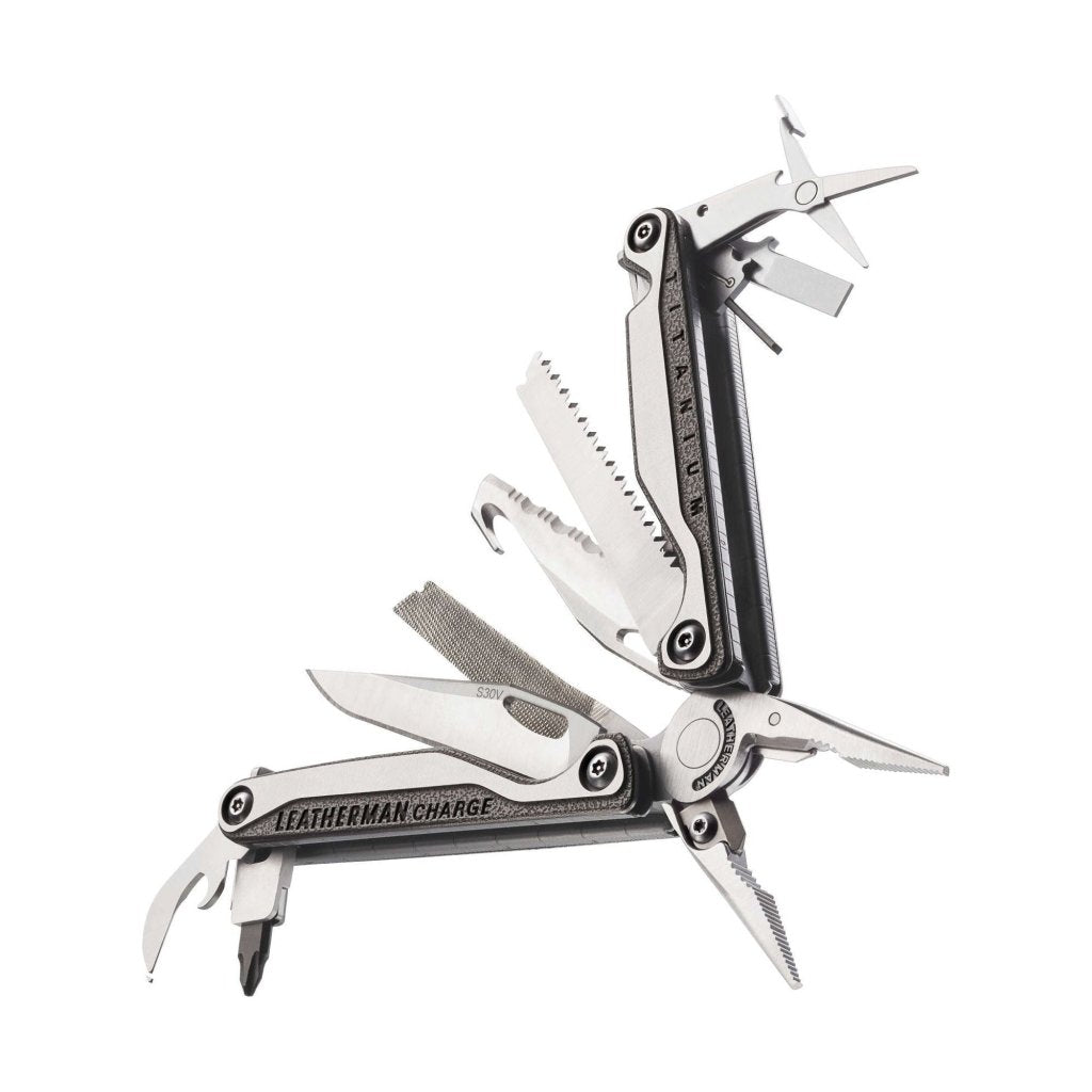 Leatherman Charge Plus TTi Multi - Tool with Nylon Sheath - Stainless Steel - Hill and Dale Outdoors