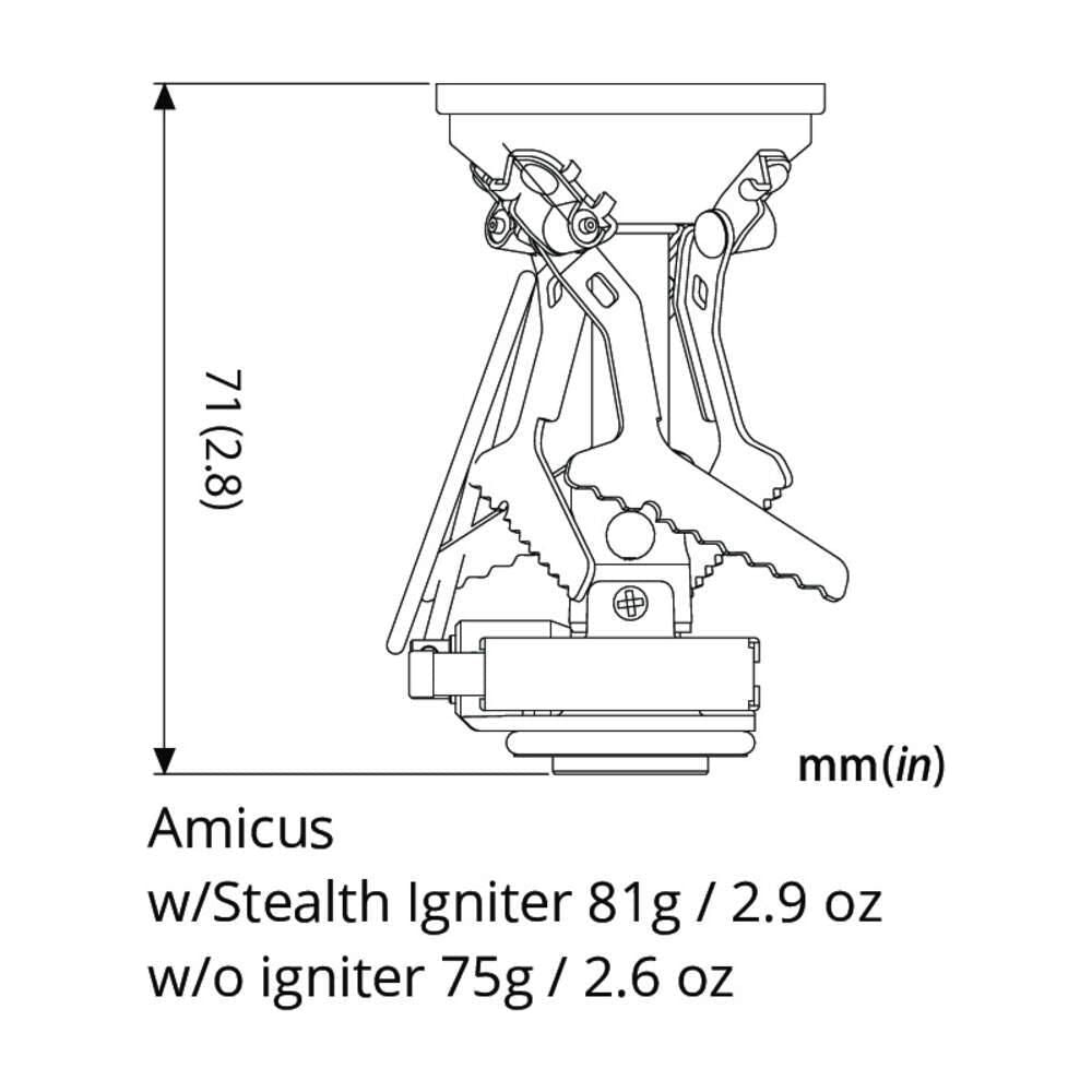 Soto Amicus Stove - Hill and Dale Outdoors
